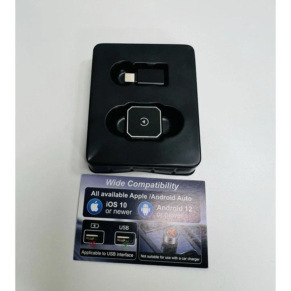 2026‎ Upgraded Mini Wireless CarPlay Adapter for Apple CarPlay & Android